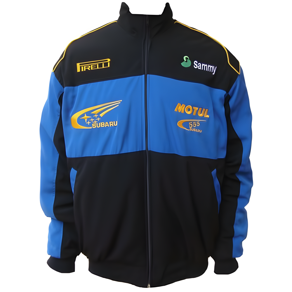 BLOUSON SUBARU NOIR ET BLEU | WRC Rally Mega.Store