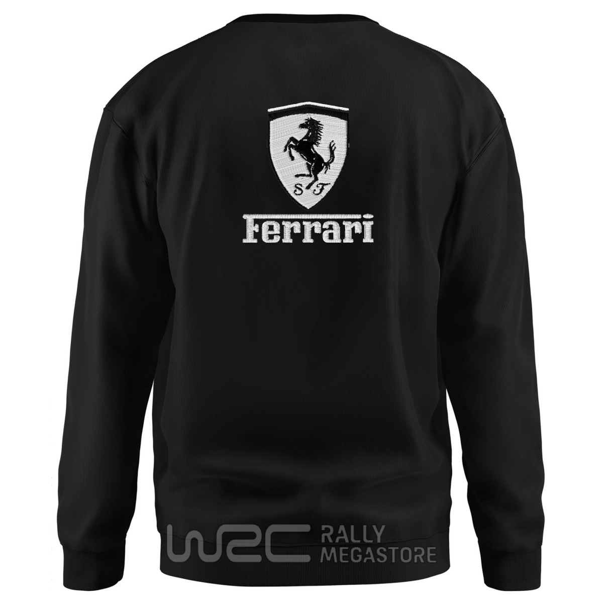 SWEAT FERRARI BLACK WHITE