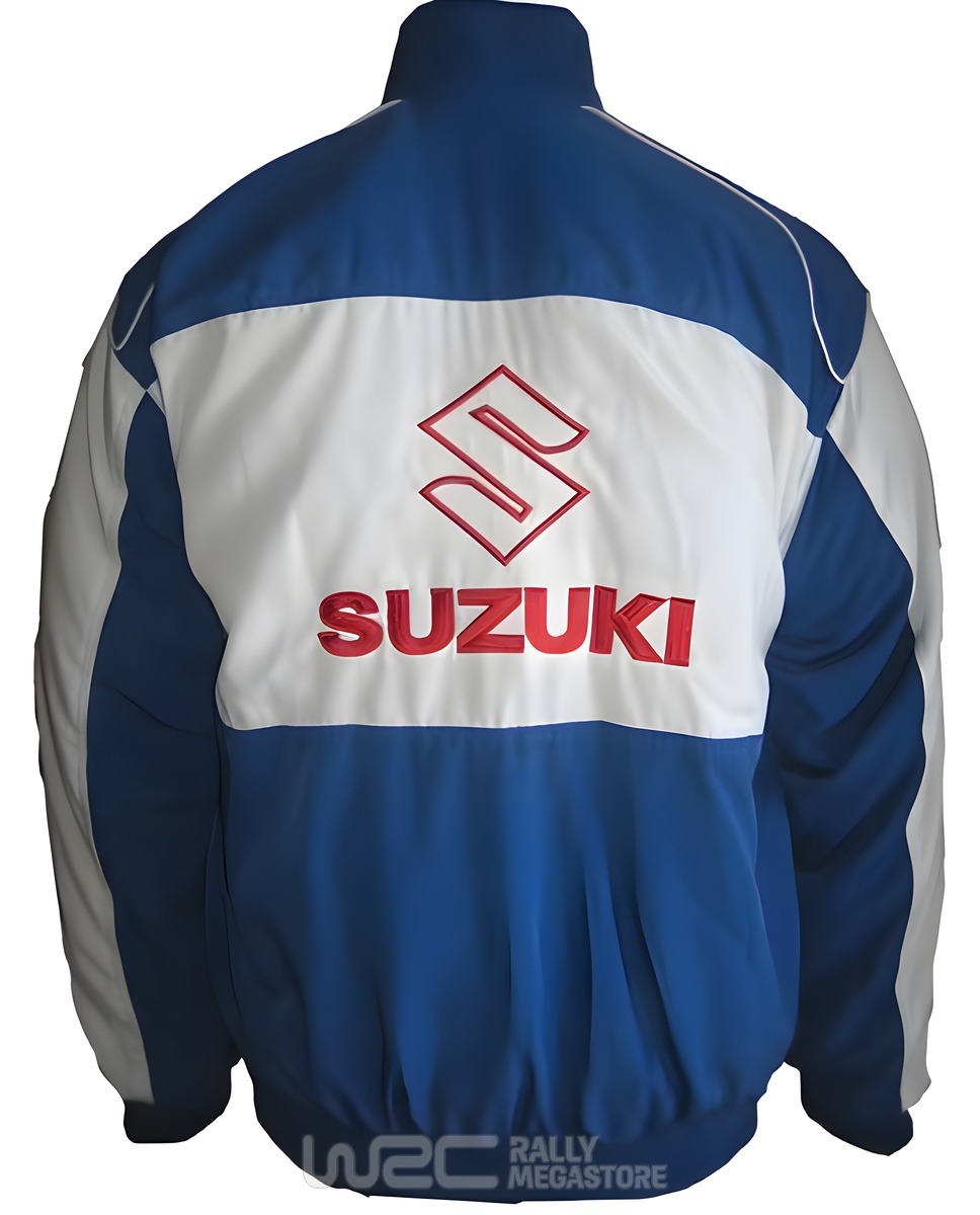 BLOUSON SUZUKI GSXR BLEU ET BLANC | WRC Rally Mega.Store