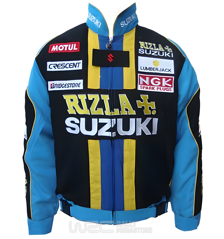 BLOUSON SUZUKI RIZLA NOIR ET BLEU | WRC Rally Mega.Store