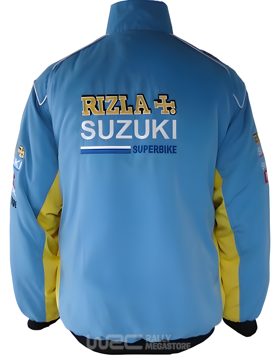 BLOUSON SUZUKI RIZLA BLEU ET JAUNE | WRC Rally Mega.Store
