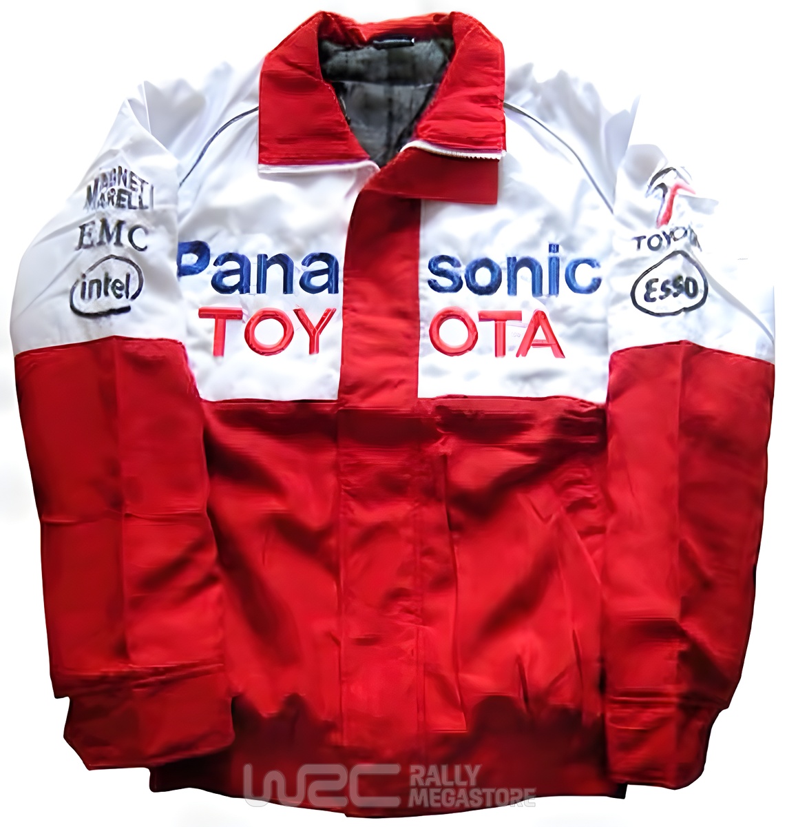 BLOUSON TOYOTA ROUGE ET BLANC | WRC Rally Mega.Store
