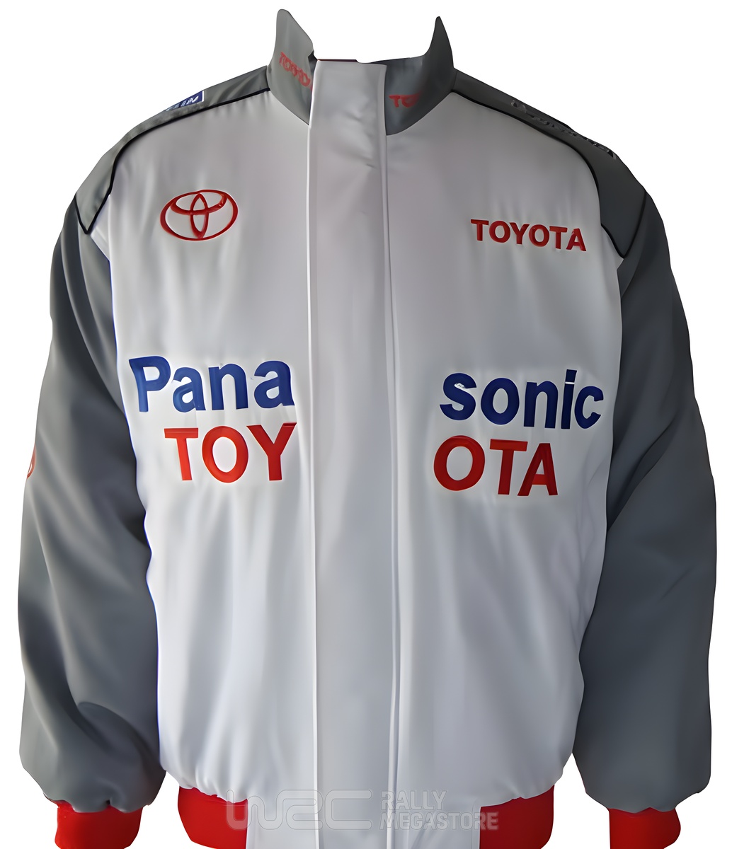 BLOUSON TOYOTA WEC BLANC ET GRIS | WRC Rally Mega.Store
