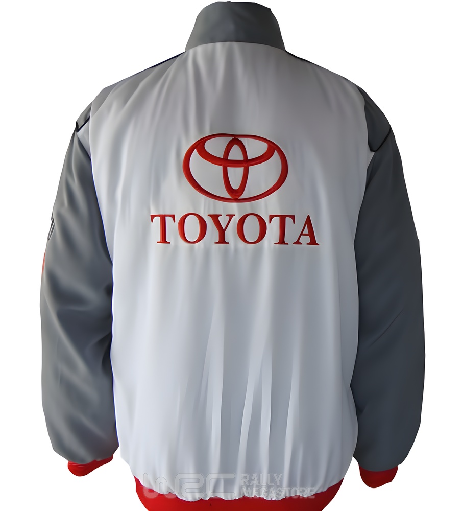 BLOUSON TOYOTA WEC BLANC ET GRIS | WRC Rally Mega.Store
