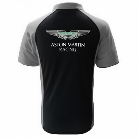 POLO ASTON MARTIN  NOIR ET GRIS