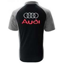 POLO AUDI  NOIR ET GRIS