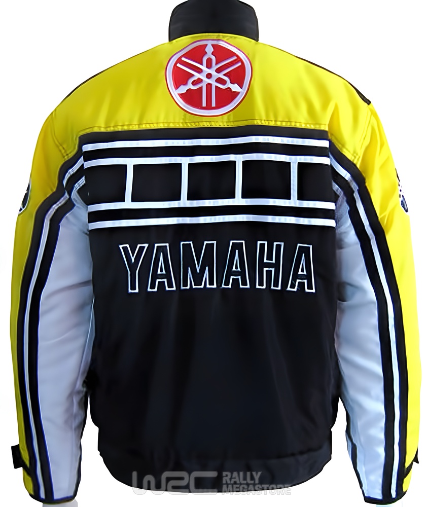 BLOUSON YAMAHA JAUNE ET NOIR | WRC Rally Mega.Store