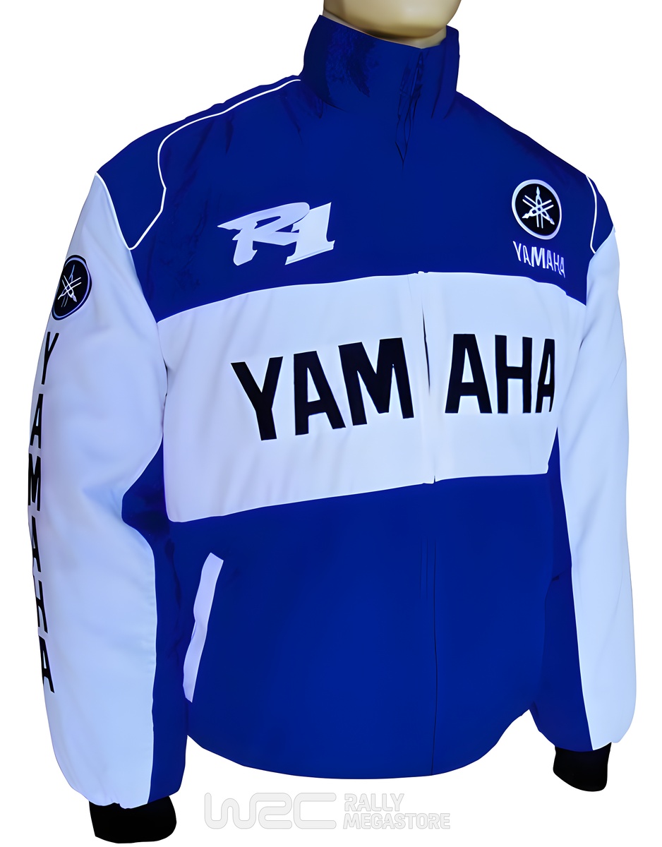 BLOUSON YAMAHA R1 NOIR ET BLEU | WRC Rally Mega.Store
