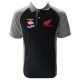 POLO HONDA REPSOL  NOIR ET GRIS