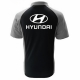 POLO HYUNDAI  NOIR ET GRIS