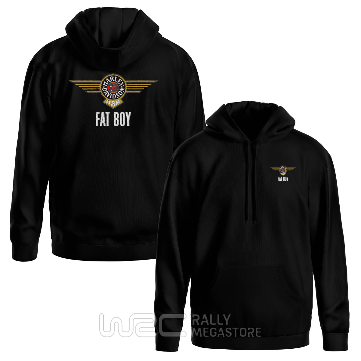 HOODIE HARLEY DAVIDSON FATBOY WING