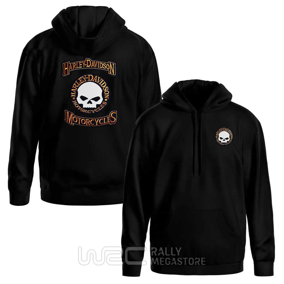 HOODIE HARLEY DAVIDSON SKULL