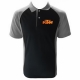 POLO KTM  NOIR ET GRIS