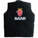 BLOUSON SAAB SANS-MANCHES