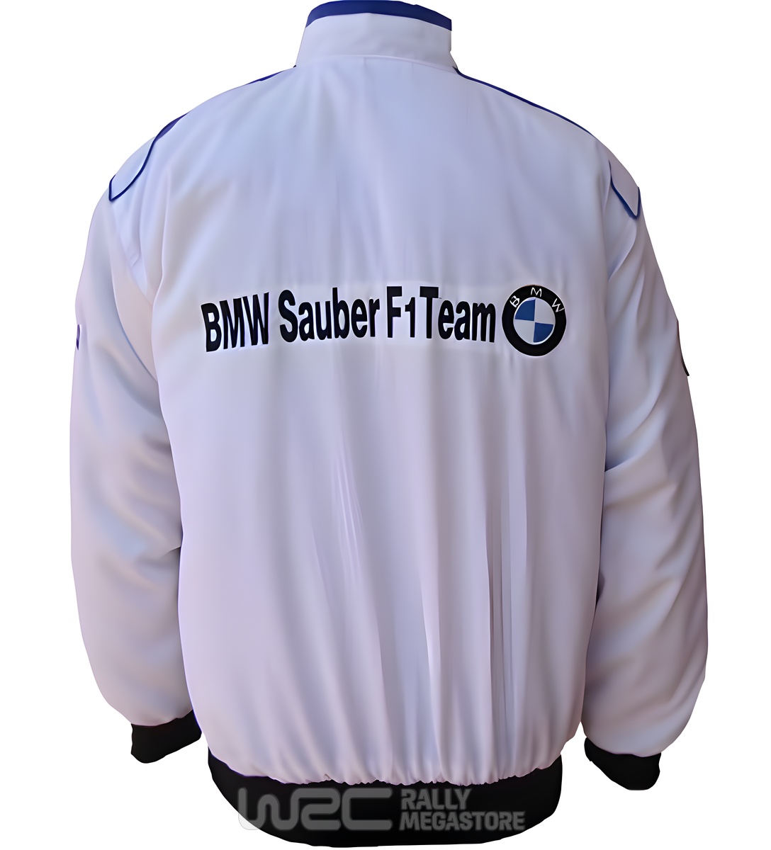 BLOUSON BMW PETRONAS BLANC ET BLEU | WRC Rally Mega.Store