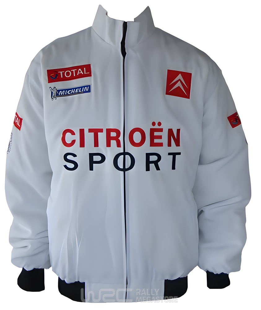 BLOUSON CITROEN SPORT BLANC | WRC Rally Mega.Store