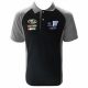 POLO NASCAR  NOIR ET GRIS