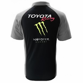 POLO TOYOTA MONSTER  NOIR ET GRIS