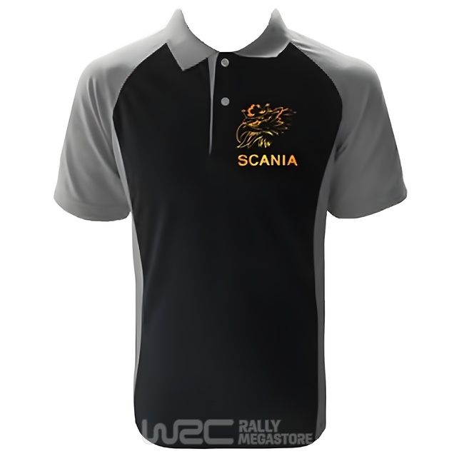 Polo SCANIA NOIR/GRIS Collection SCANIA à 19,99€