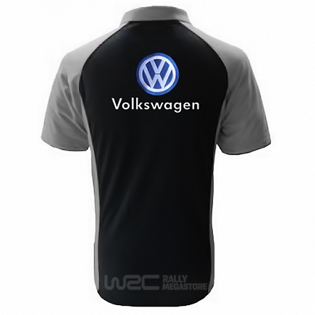 Polo VOLKSWAGEN NOIR/GRIS Collection VOLKSWAGEN