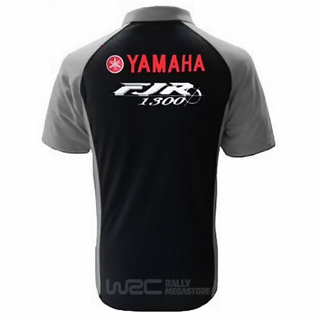 Polo YAMAHA FJR 1300 NOIR/GRIS Collection YAMAHA