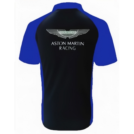 POLO ASTON-MARTIN NOIR ET BLEU