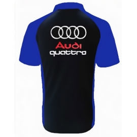 POLO AUDI QUATTRO NOIR ET BLEU