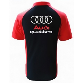 POLO AUDI QUATTRO NOIR ET ROUGE