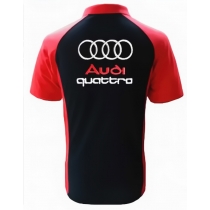 POLO AUDI QUATTRO NOIR ET ROUGE