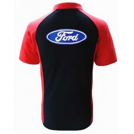 POLO FORD NOIR ET ROUGE