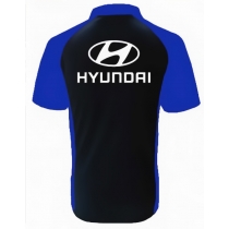 POLO HYUNDAI NOIR ET BLEU