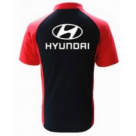 POLO HYUNDAI NOIR ET ROUGE