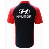 POLO HYUNDAI NOIR ET ROUGE