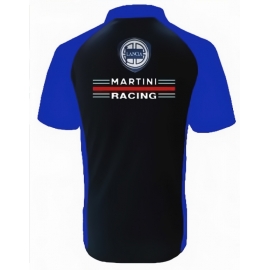 POLO LANCIA MARTINI NOIR ET BLEU