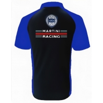 POLO LANCIA MARTINI NOIR ET BLEU