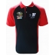 POLO NASCAR NOIR ET ROUGE