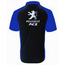 POLO PEUGEOT RCZ NOIR ET BLEU