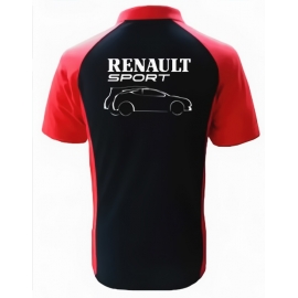 POLO RENAULT SPORT NOIR ET ROUGE