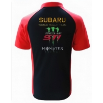 POLO SUBARU MONSTER STI NOIR ET ROUGE