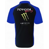 POLO TOYOTA MONSTER NOIR ET BLEU