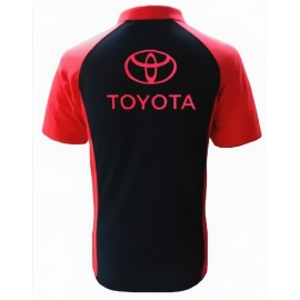 POLO TOYOTA NOIR ET ROUGE