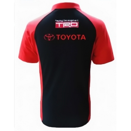 POLO TOYOTA TRD NOIR ET ROUGE