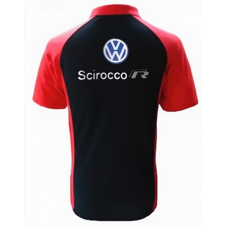 POLO VOLKSWAGEN SCIROCCO R NOIR ET ROUGE