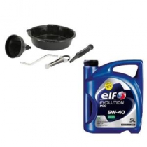 Kit Outillage Vidange ELF 5W40 Essence 5L