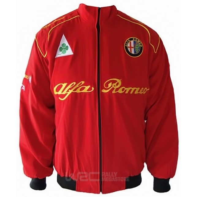 BLOUSON ALFA ROMEO ROUGE | WRC Rally Mega.Store