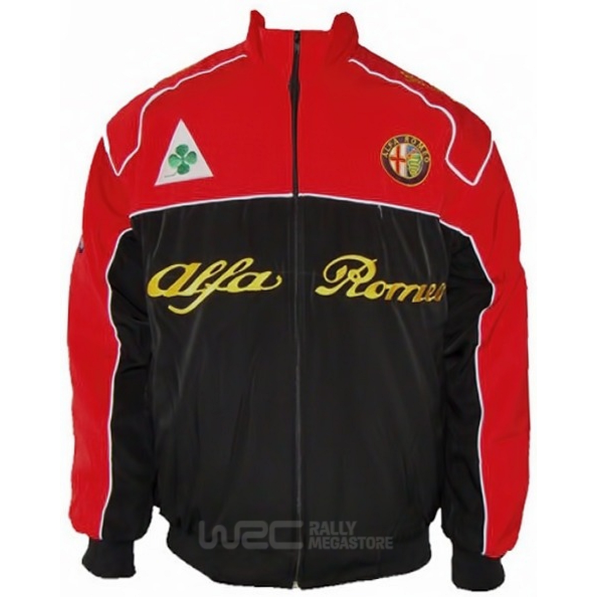 BLOUSON ALFA ROMEO ROUGE ET NOIR | WRC Rally Mega.Store