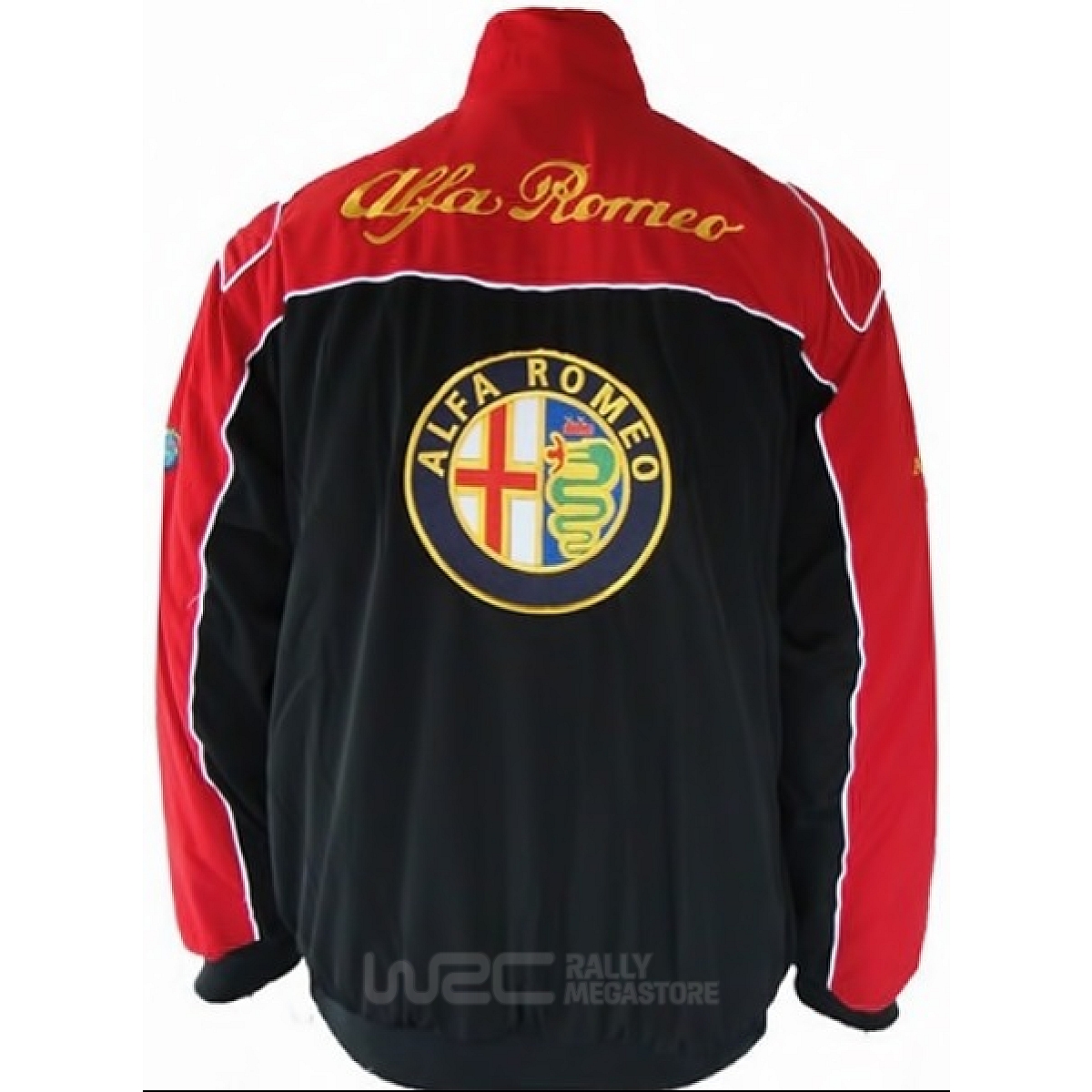 BLOUSON ALFA ROMEO ROUGE ET NOIR | WRC Rally Mega.Store