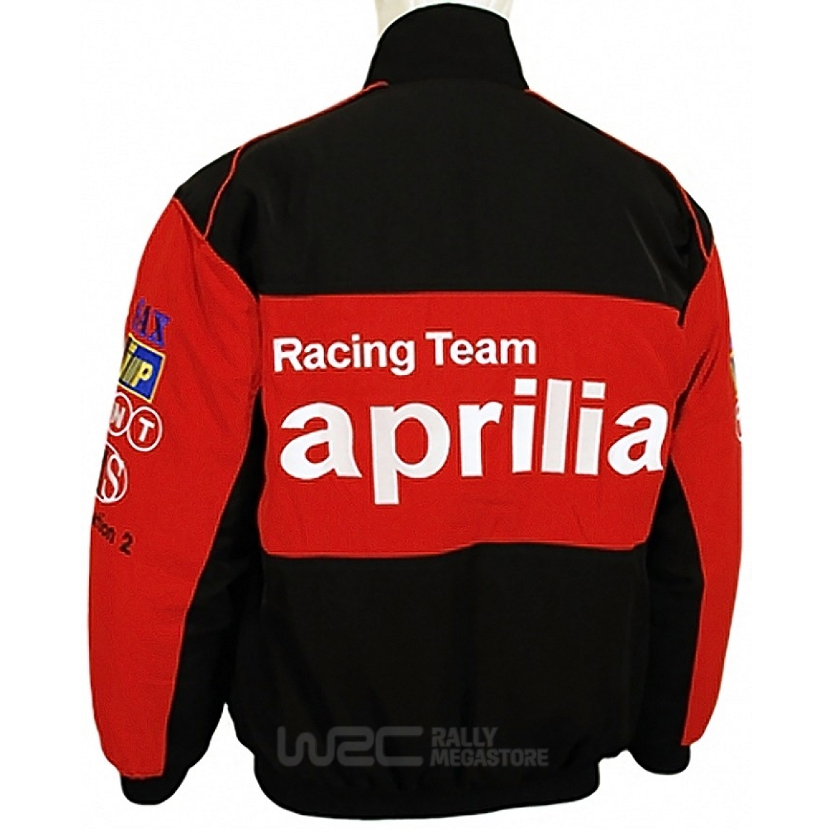 BLOUSON APRILIA NOIR ET ROUGE | WRC Rally Mega.Store
