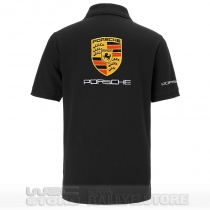 POLO PORSCHE DE COULEUR NOIR