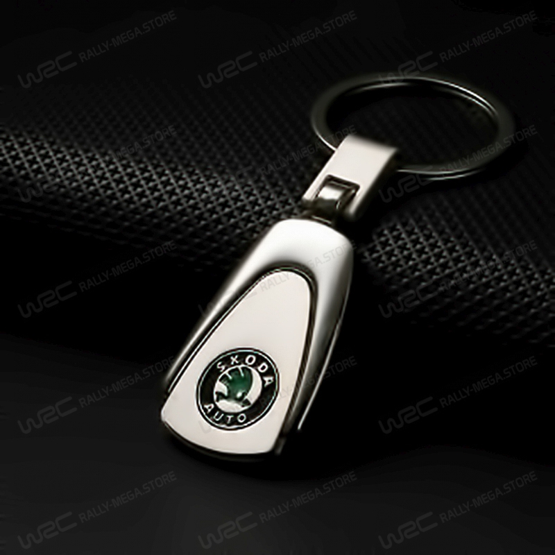 Porte-clés en métal Skoda Auto - Bagagerie et accessoires/Porte-clés -  Skoda Passion